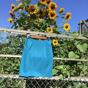 CAbi Pacific Blue Sigourney Skirt Size 4🔴